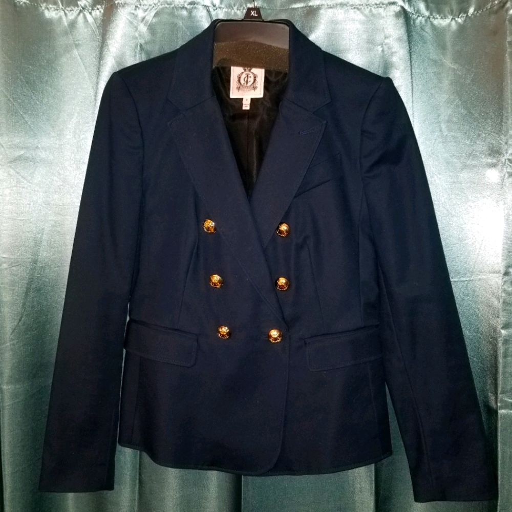 Juicy Couture Navy Brooke Blazer